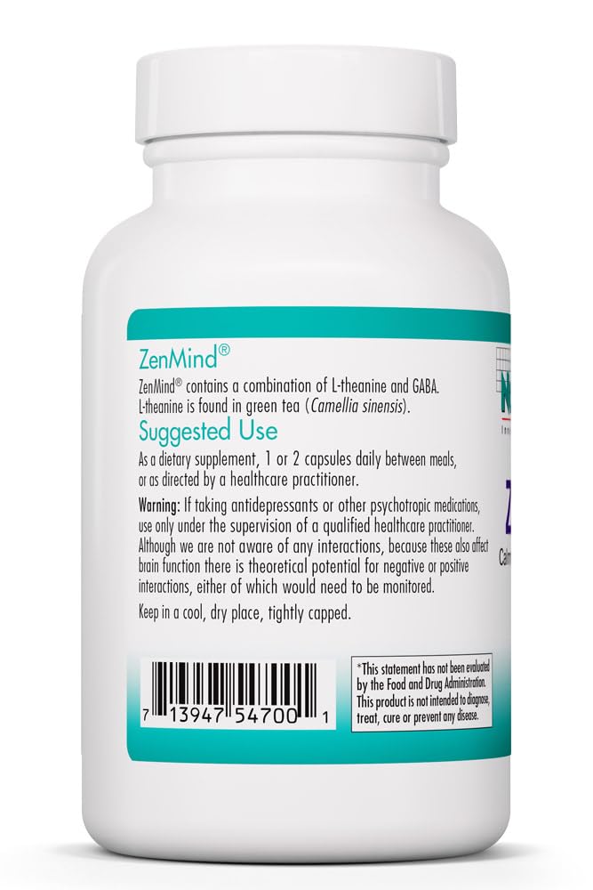 Allergy Research Group NutriCology ZenMind 60 Capsules