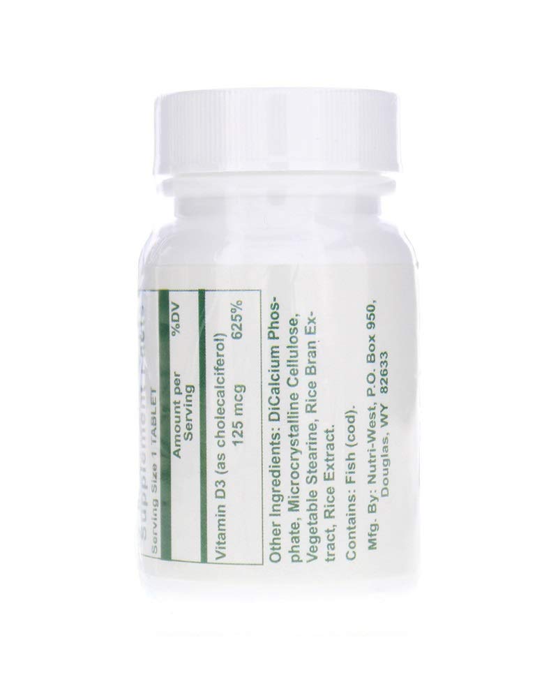 Nutri-West Hi D3 Tablets 120