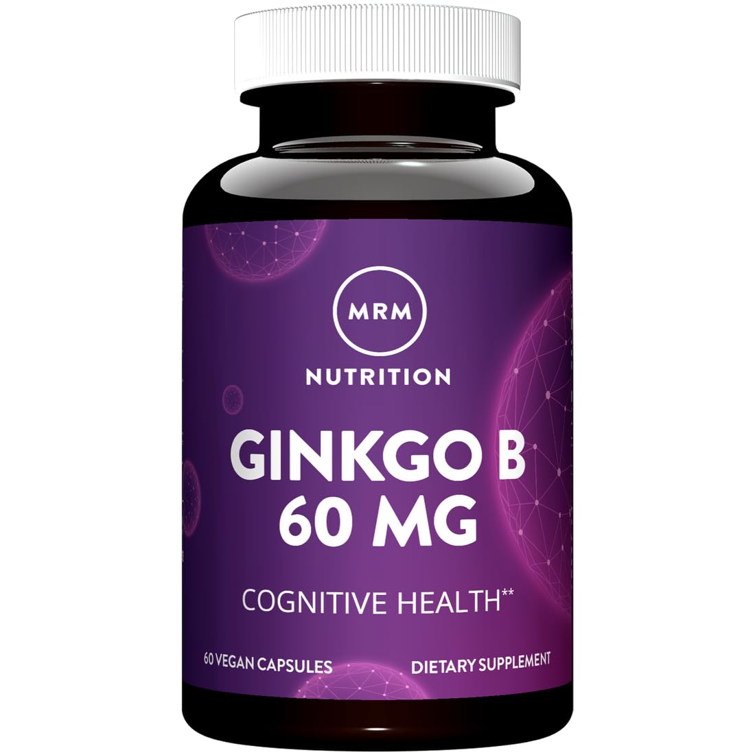 MRM Ginkgo Biloba Capsules 60 Count