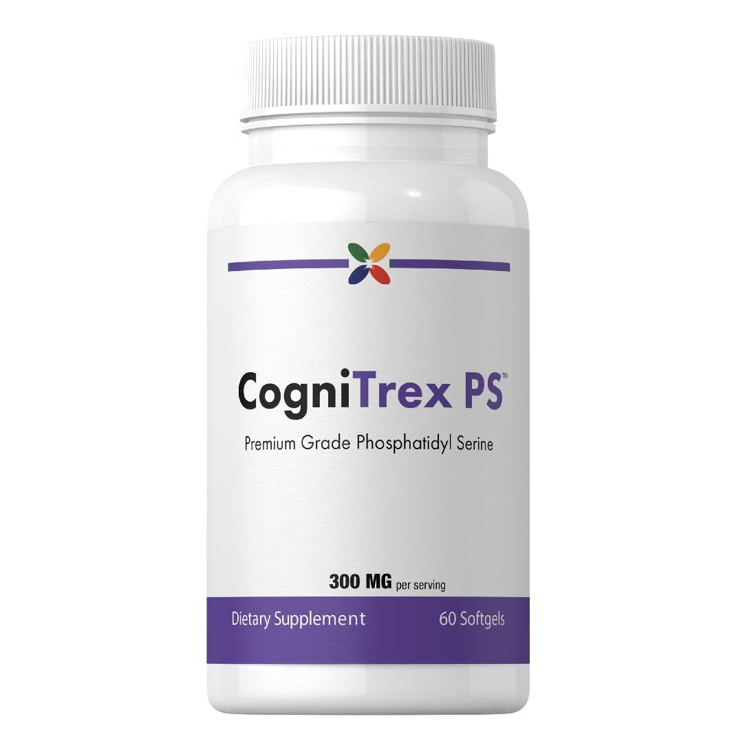 Stop Aging Now Phosphatidyl Serine Supplement CogniTrex PS 300mg Softgels, 60 Count