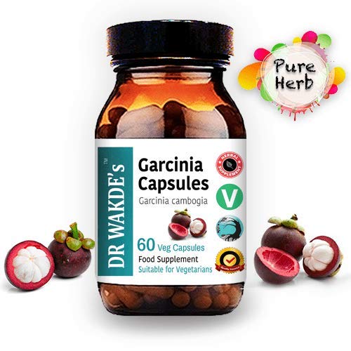DR WAKDE's Garcinia Cambogia Fruit Capsules, 60 Veg Caps