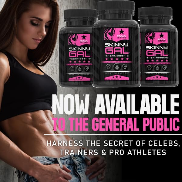 Rockstar Skinny Gal Thermogenic Fat Burner Capsule 60 Count