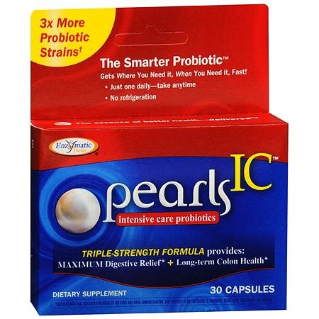 Enzymatic Therapy Probiotic Pearls Complete Softgels, 1