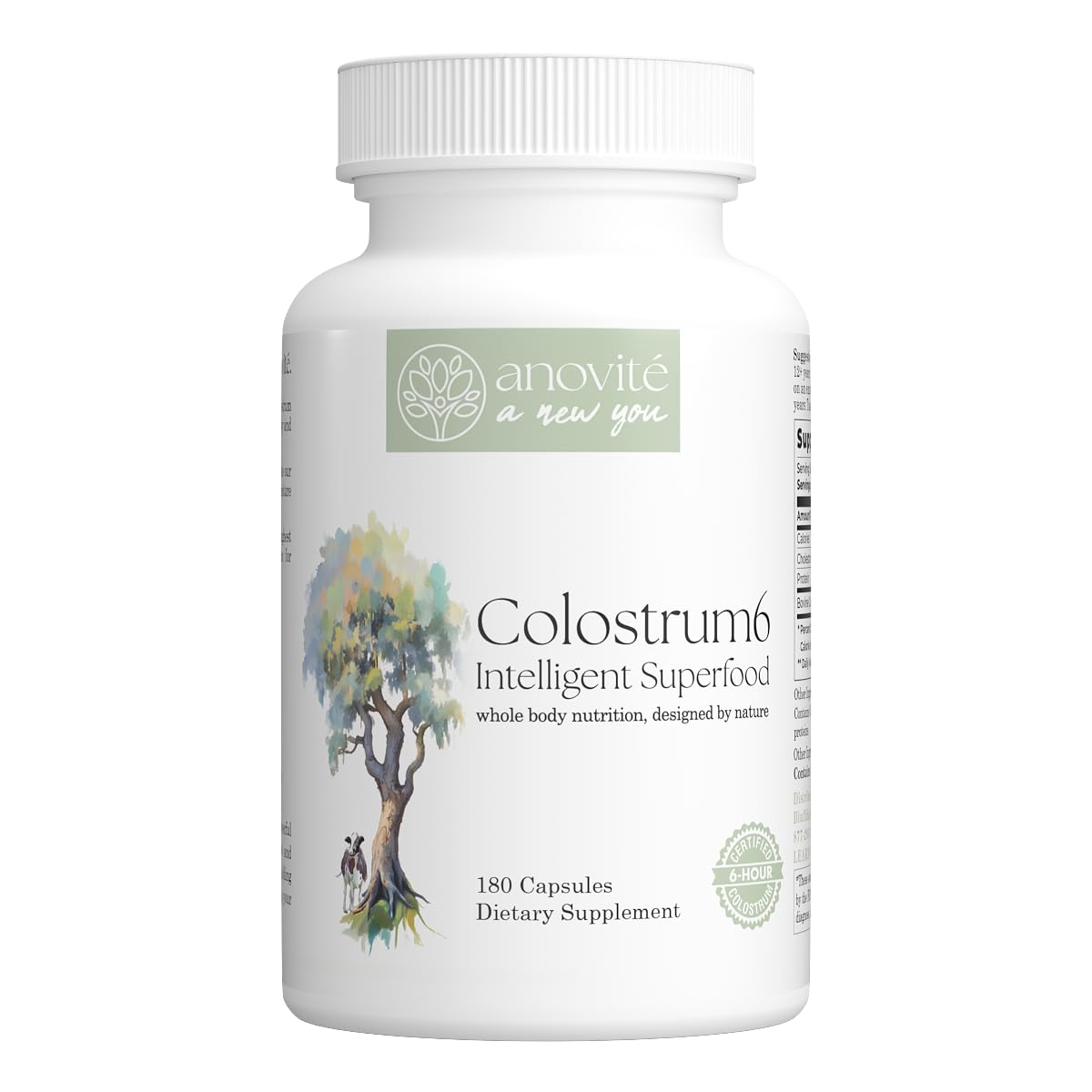 Generic Anovite Colostrum Capsules 180