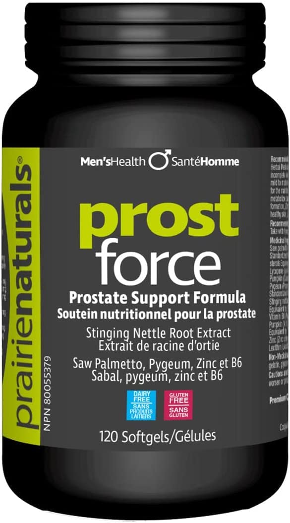 Prairie Naturals UK Ltd Prost Force Prostate Support for Men Softgels 120