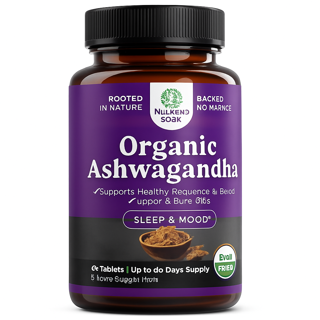 Nature's Craft High Strength Ashwagandha Tablets - 60 Count