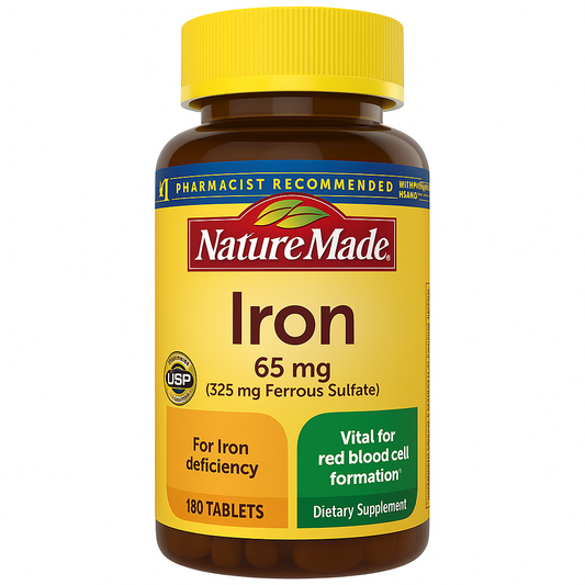Nature Made Iron Tablets 180 Count