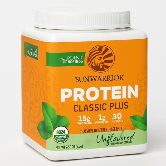 Sunwarrior Organic Classic Plus Natural Protein Powder, 1 Pack