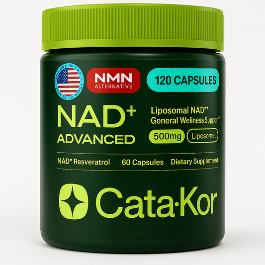 Cata-Kor Liposomal NAD with Resveratrol Capsules 120 Count