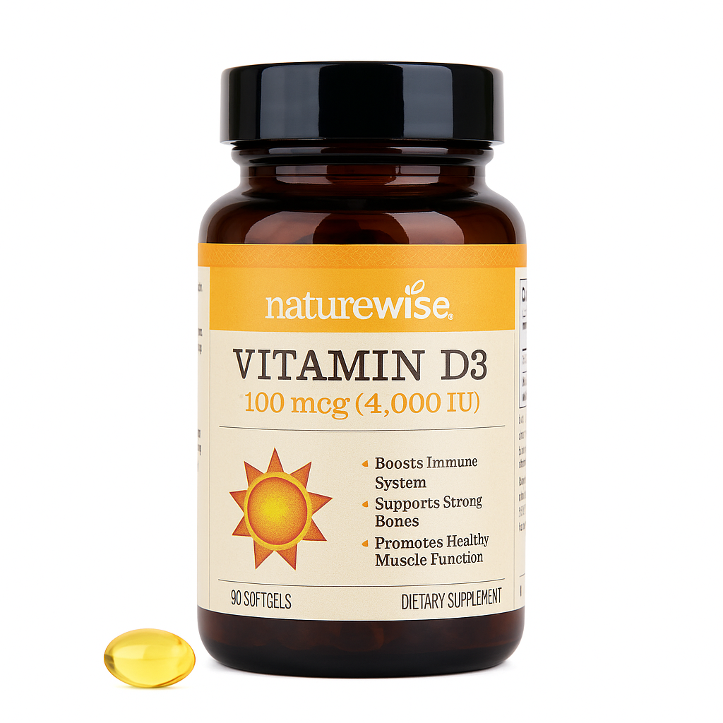 NatureWise Vitamin D3 Softgel - 30 Count