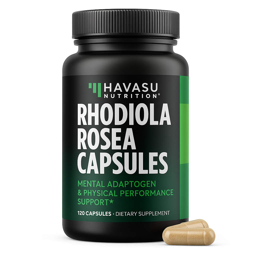 Havasu Nutrition Rhodiola Rosea Capsules, 120 Count