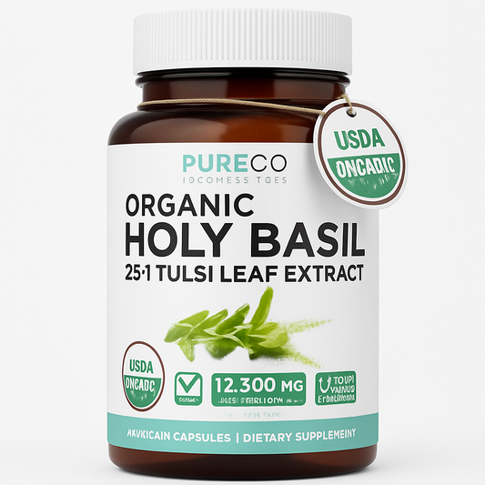 Pure Co Holy Basil Capsule 60 Count