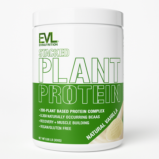 EVL Nutrition Stacked Plant Protein Powder - 1 Pack