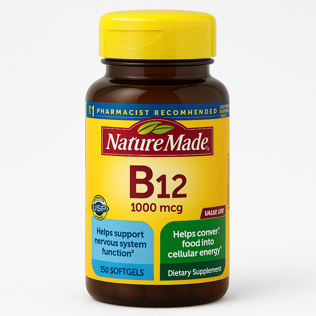 Nature Made Vitamin B12 Softgels 150-Count
