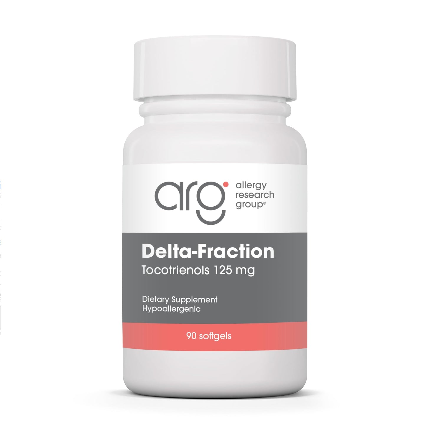 Allergy Research Group Delta-Fraction Tocotrienols Softgels, 90 Count