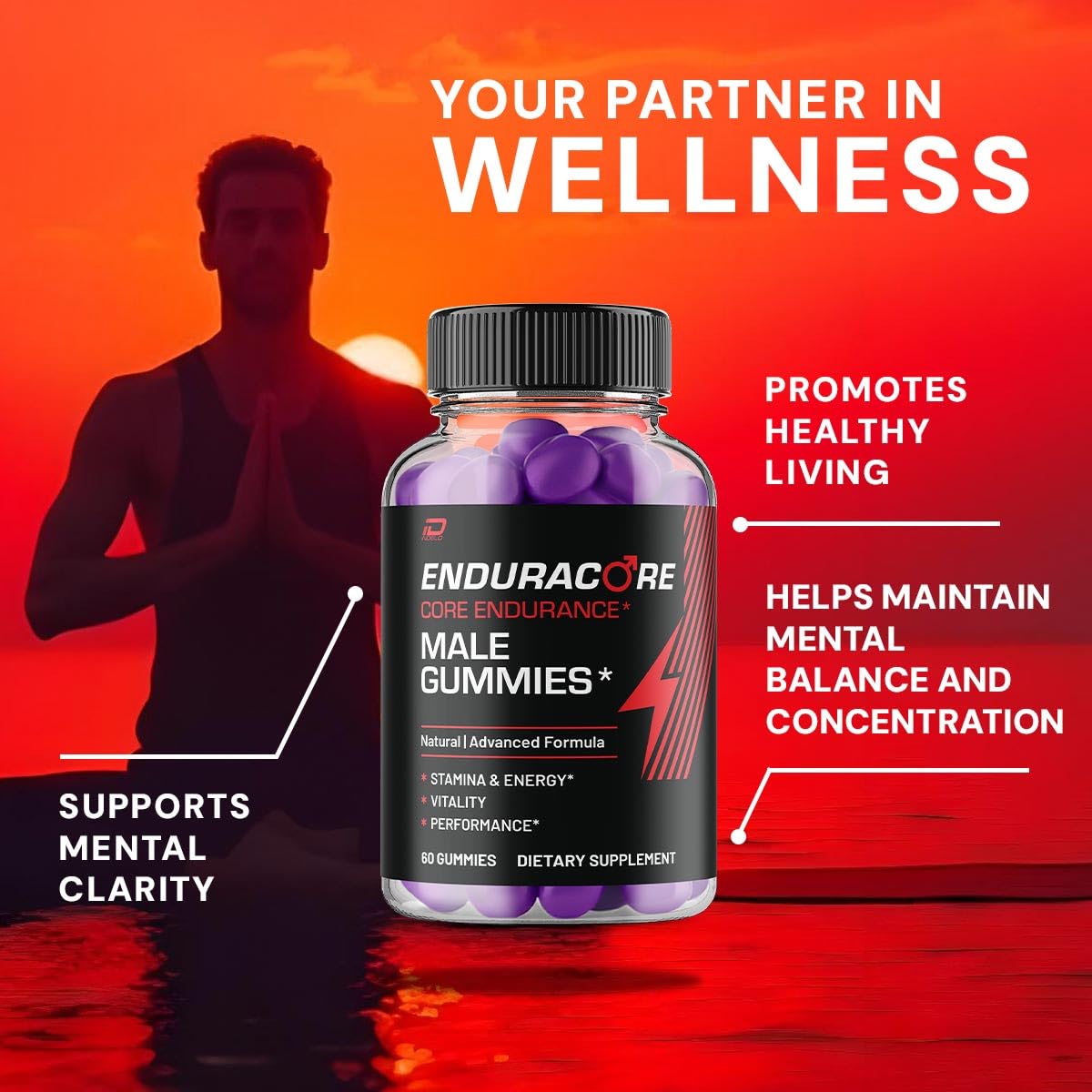 Indelo Enduracore Gummy 120 Gummies