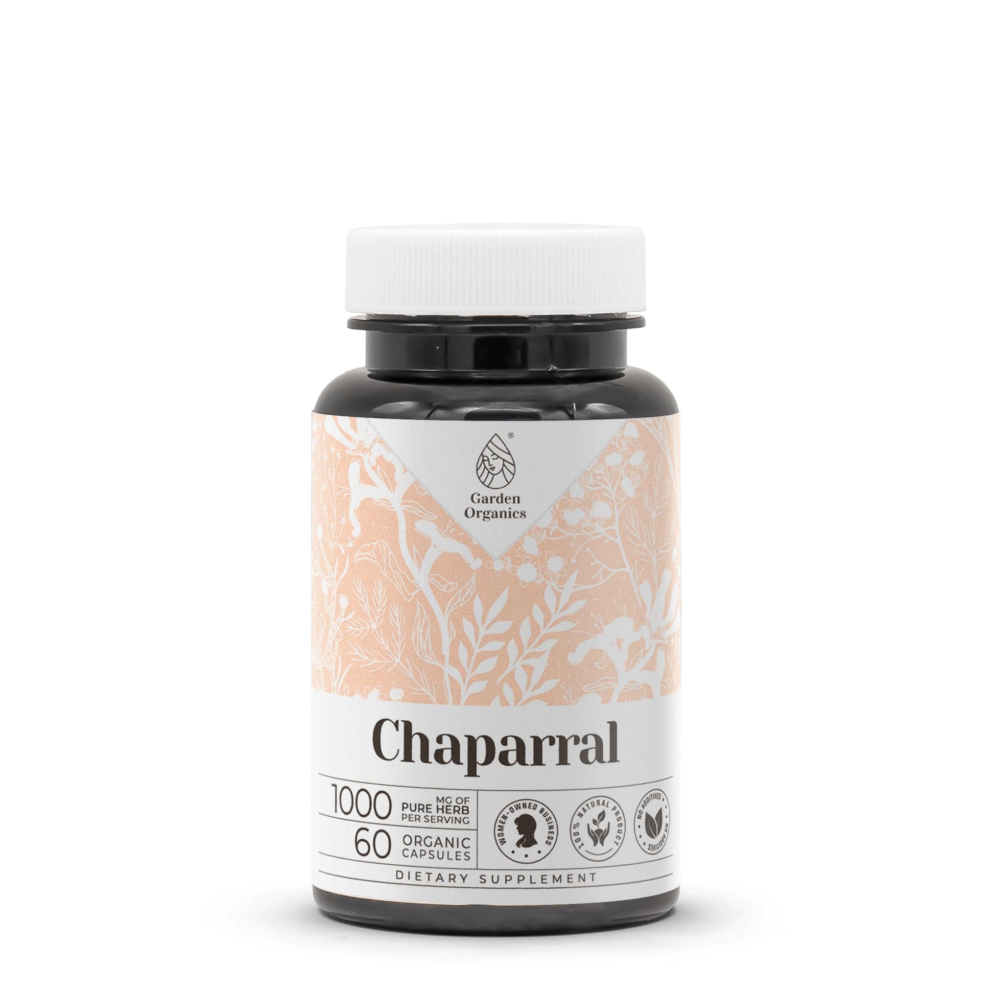 Garden Organics Chaparral Capsule, 60 Count