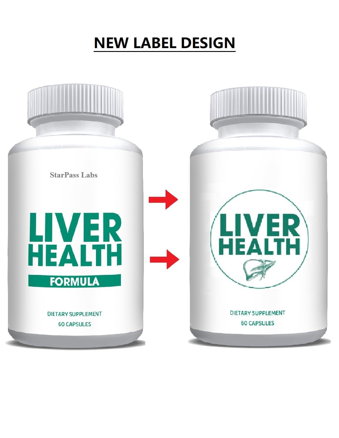 StarPass Labs Pure Liver Health Capsules 60 Count