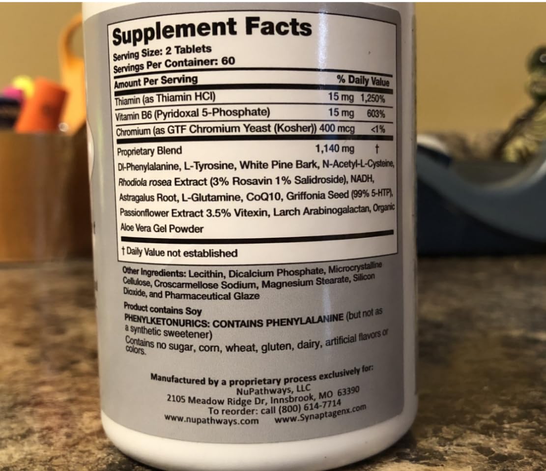 NuPathways SynaptaGenX Capsule 120