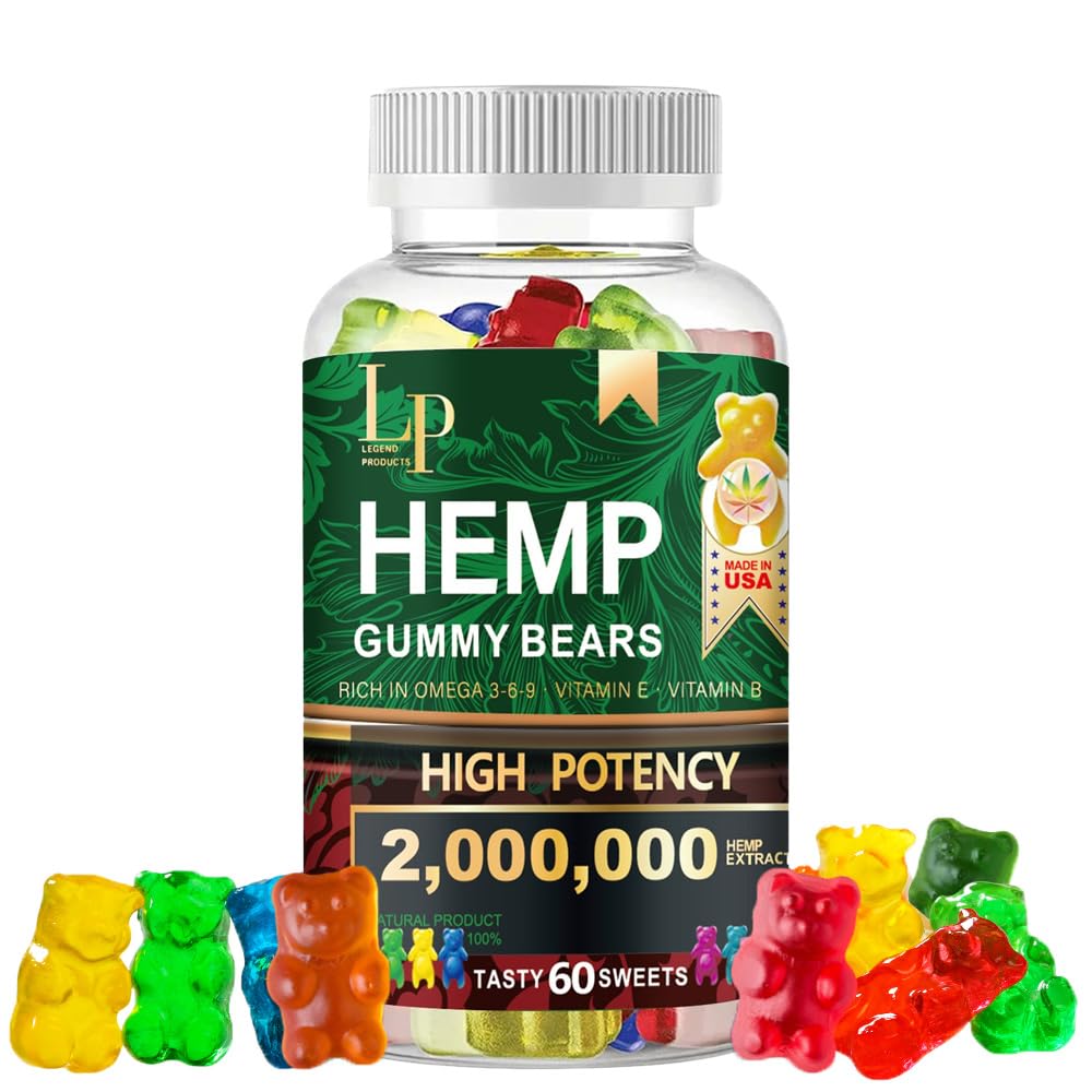 Legend Products Hemp Gummies 60 Gummies
