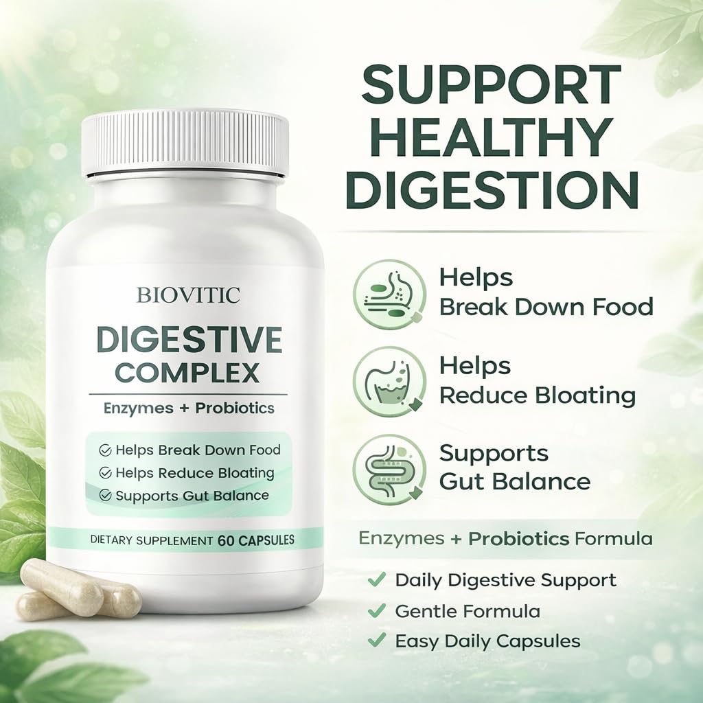 Wuliao Biovitic Digestive Complex Capsule 60 Count