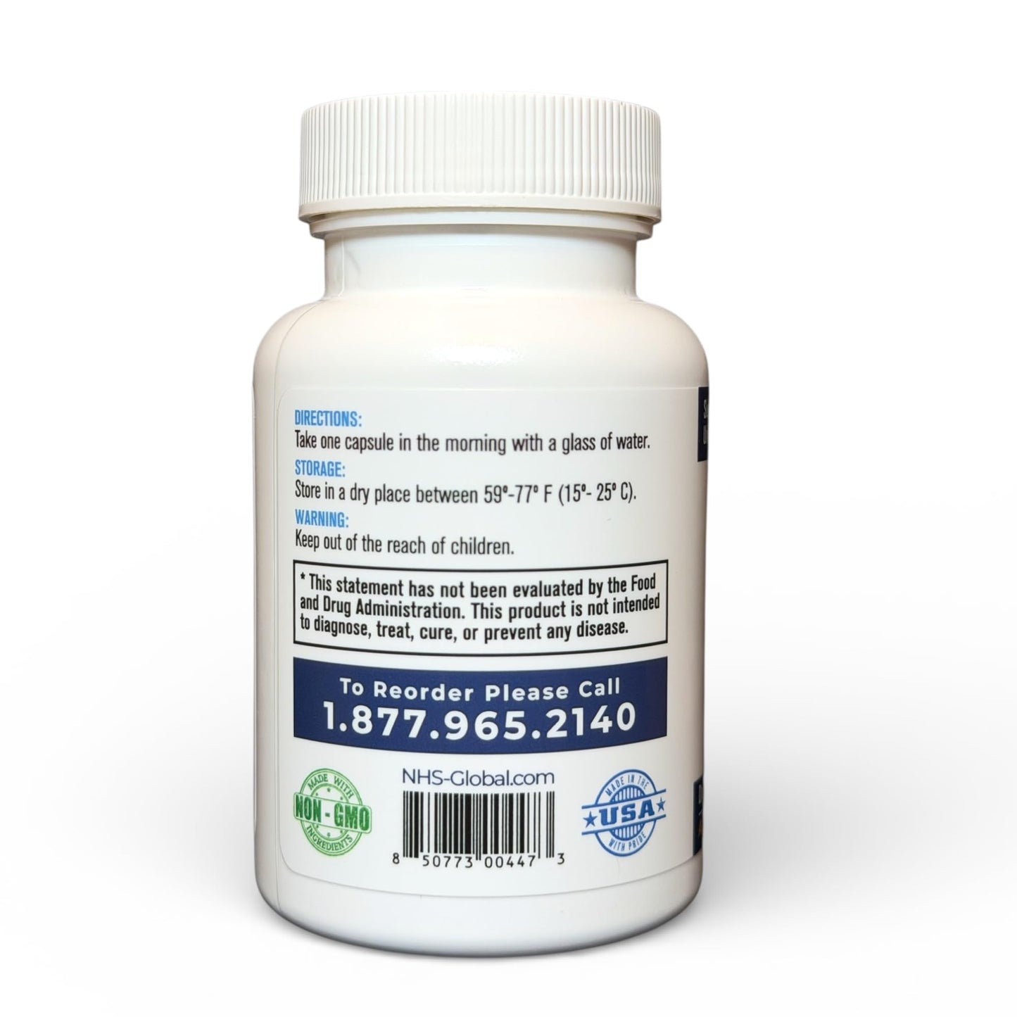 NHS Global LipoProstate Miracle Liposomal Beta Sitosterol Prostate Supplement for Men, 60 Capsules