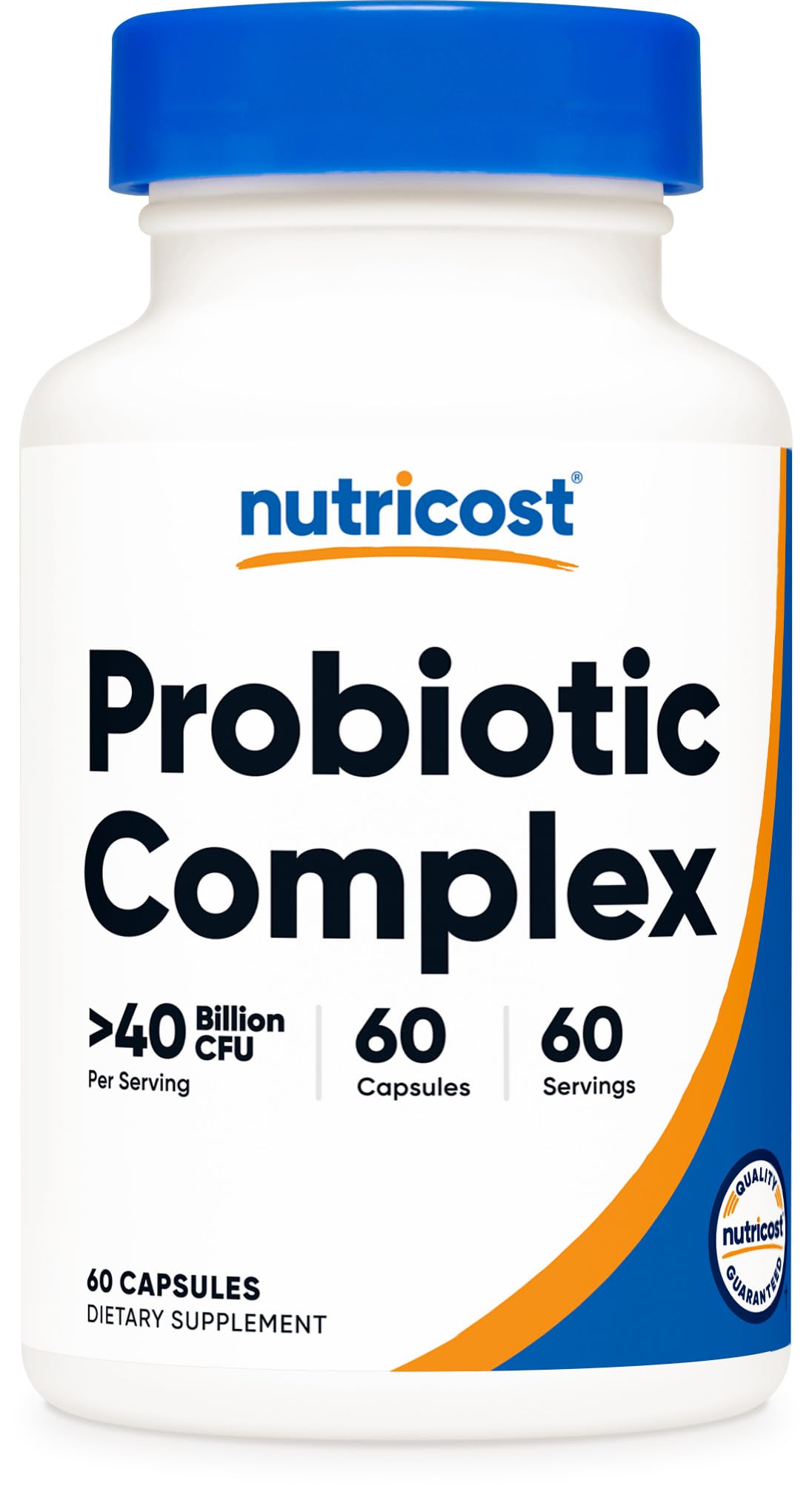 Nutricost Probiotic Complex (40 Billion CFU) Capsule, 60 Count