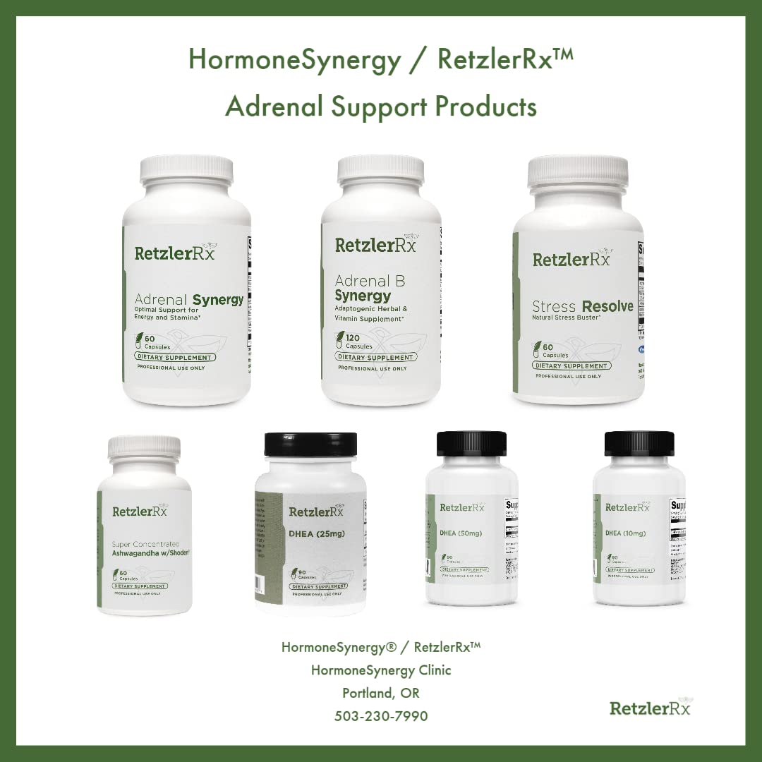 HormoneSynergy Stress Resolve by Dr. RetzlerRx 60 Capsules
