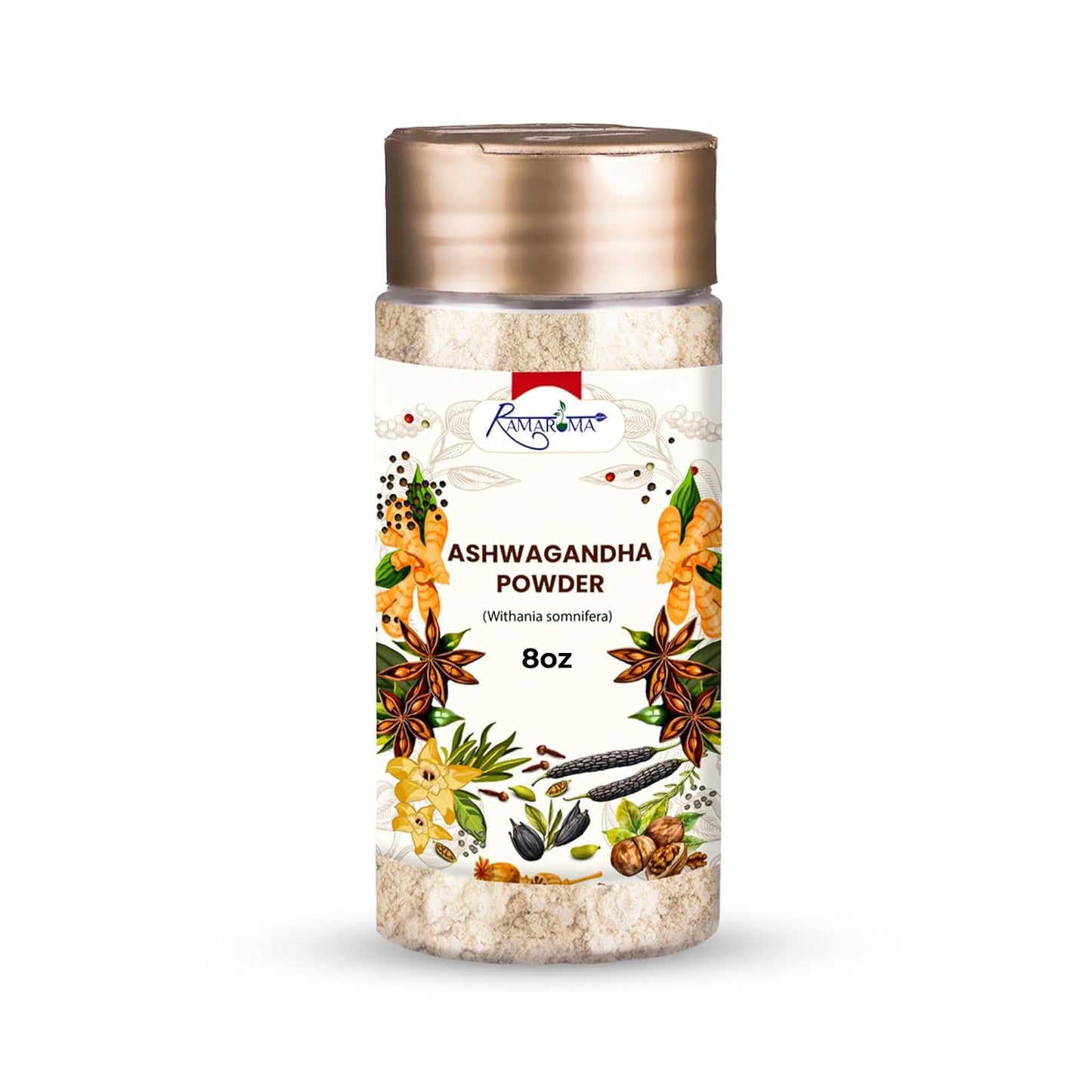 Ramaroma Ashwagandha Root Powder 8 oz