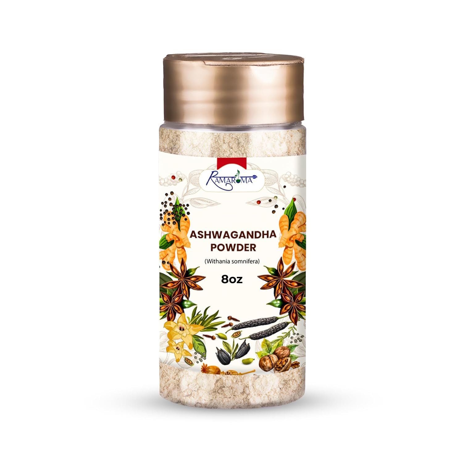 Ramaroma Ashwagandha Root Powder 8 oz