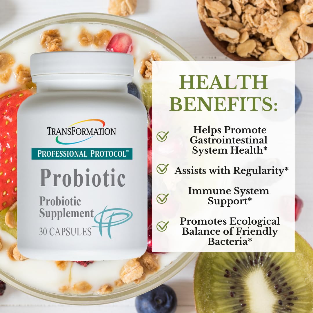 TRANSFORMATION The Genesis of Good Health Enzyme Probiotic Supplement Capsule 30