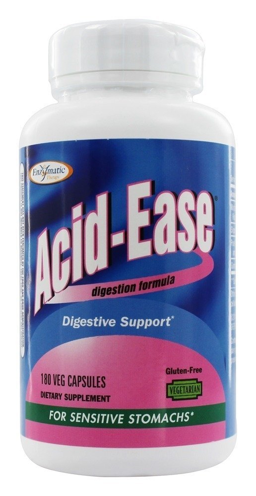 Enzymatic Therapy Acid Ease Digestion Formula 180 Capsules