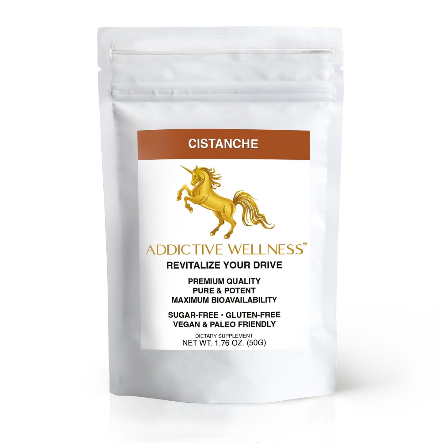 Addictive Wellness Cistanche Extract Powder, 10:1 Concentrated Extract, 50 g