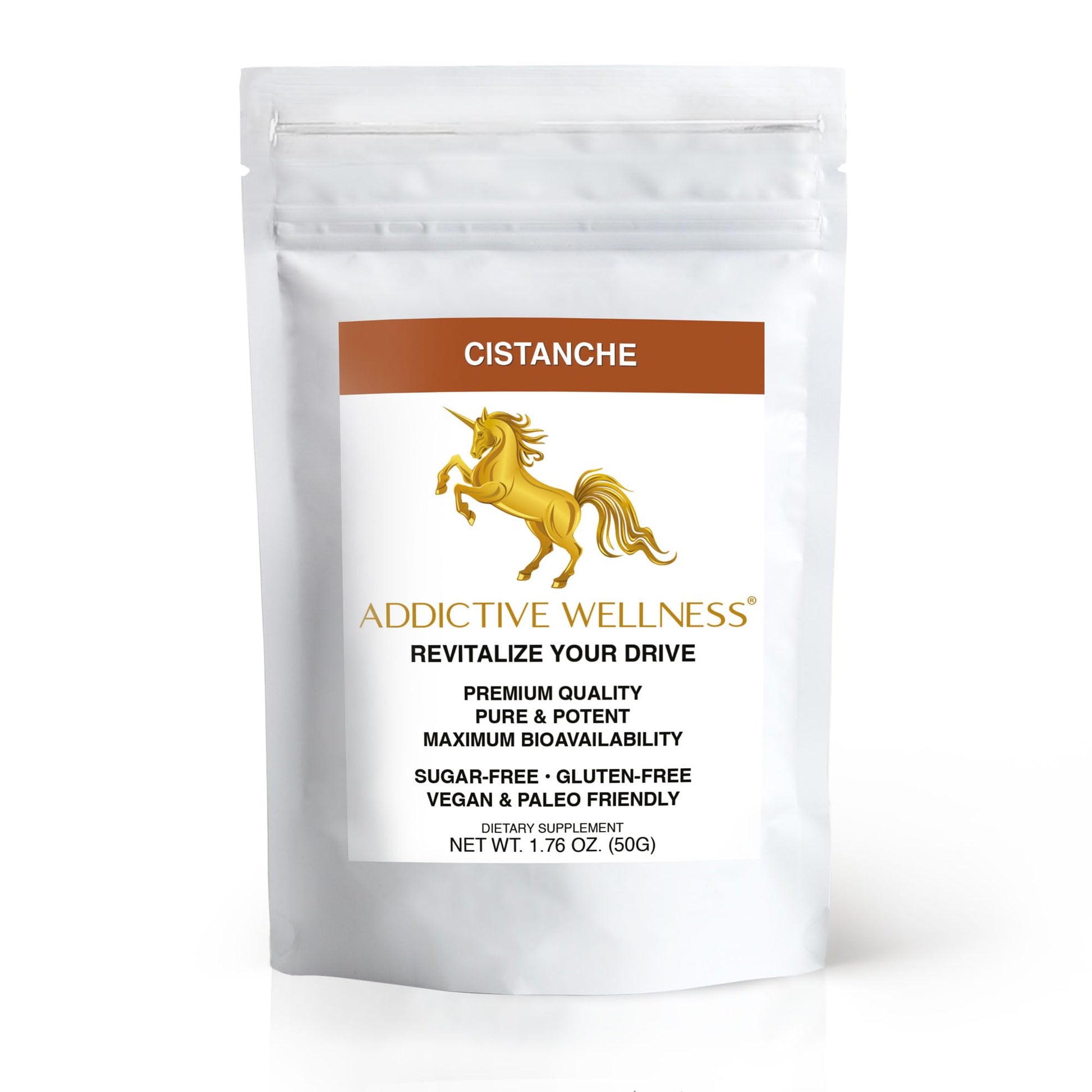 Addictive Wellness Cistanche Extract Powder, 10:1 Concentrated Extract, 50 g