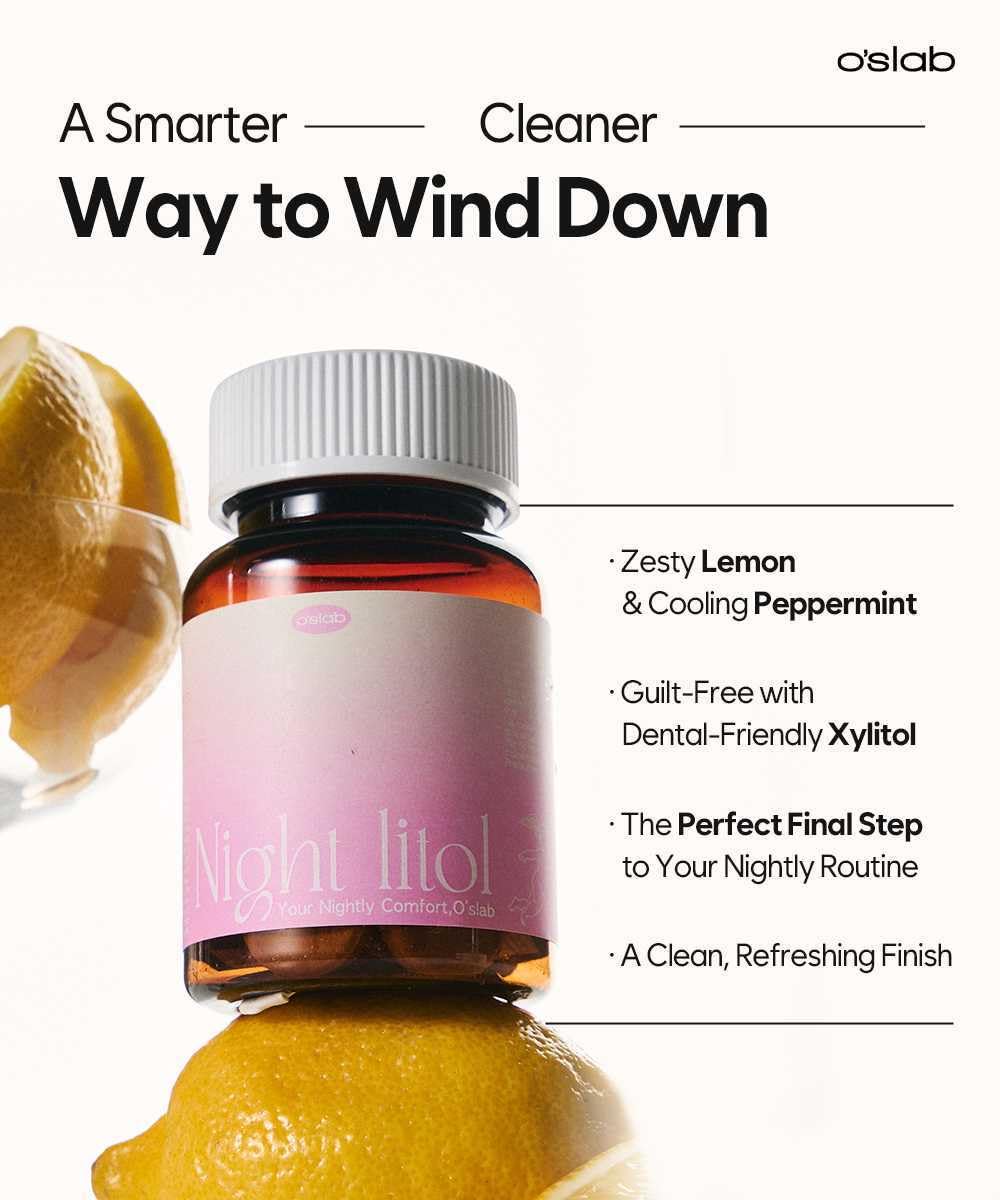 O'slab Nightlitol Night Mints Chewable, 30 Count