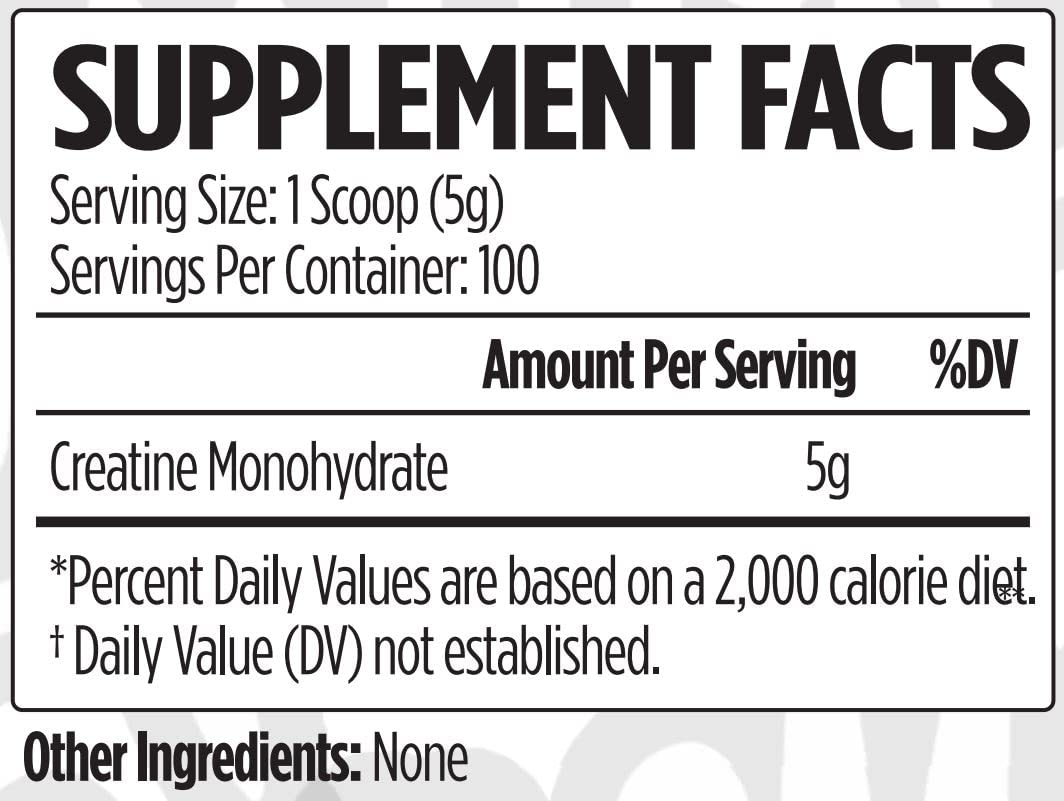 VMI Sports Creatine Monohydrate Powder 17.6 oz