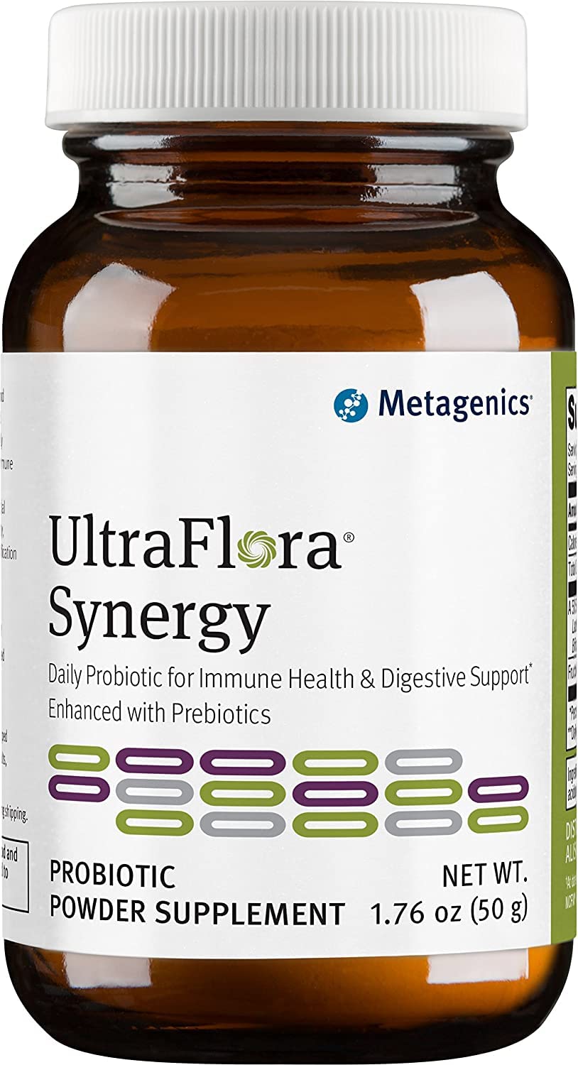 Metagenics UltraFlora Synergy Daily Probiotic Prebiotic Powder 1.76