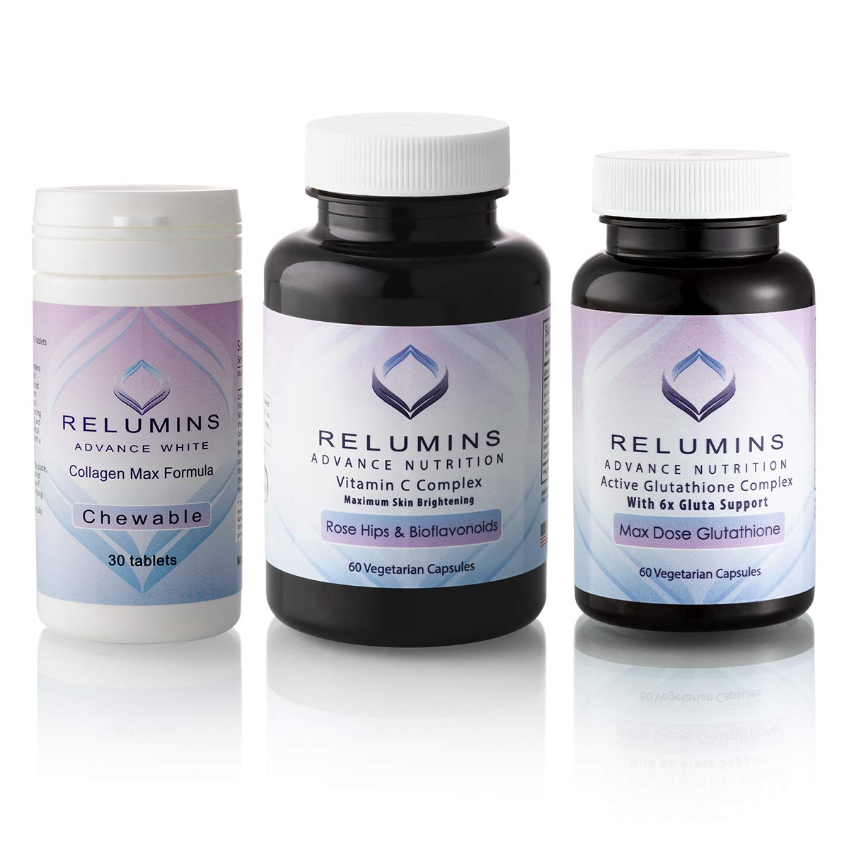 Relumins Advance White Triple Capsule MAX Set, 3 Capsules