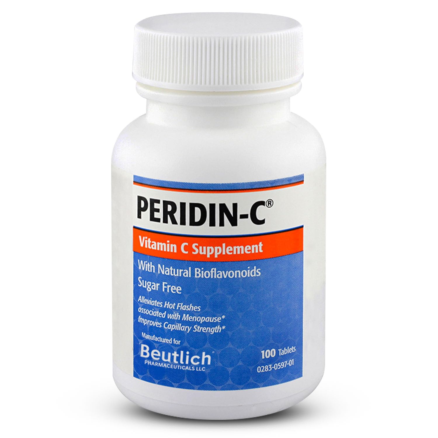 BEUTLICH Peridin-C Vitamin C Supplement, Citrus Bioflavonoids Blend, 100 Tablets