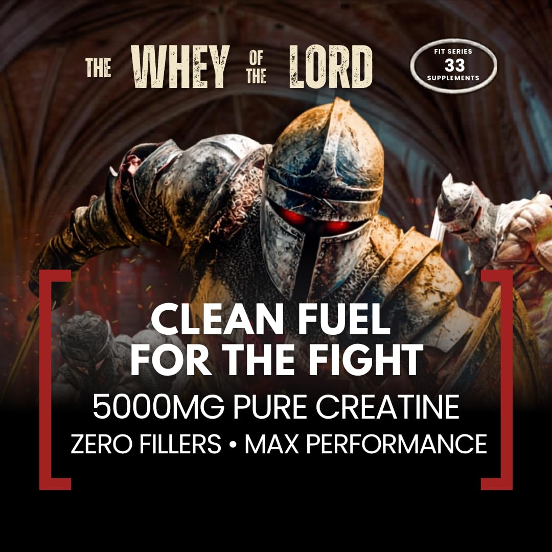 The Whey of The Lord Creatine Crusade Monohydrate Powder, 5.29 Ounce