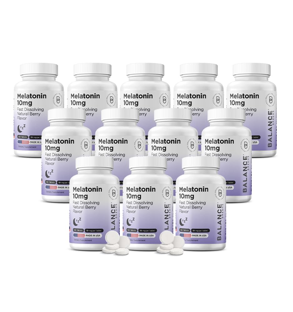 Balancebreens Melatonin 10mg Fast-Dissolve Tablet 1440 Tablets