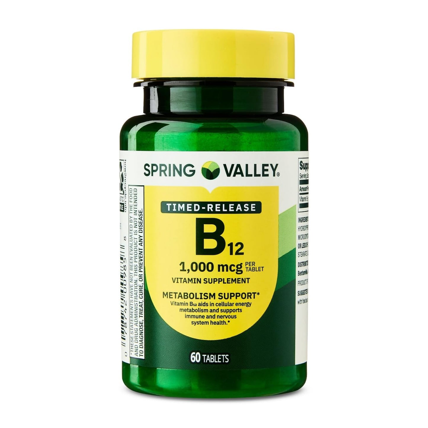 Generic Vitamin B12 Timed-Release Tablets, 1000 mcg, 60 Tablets