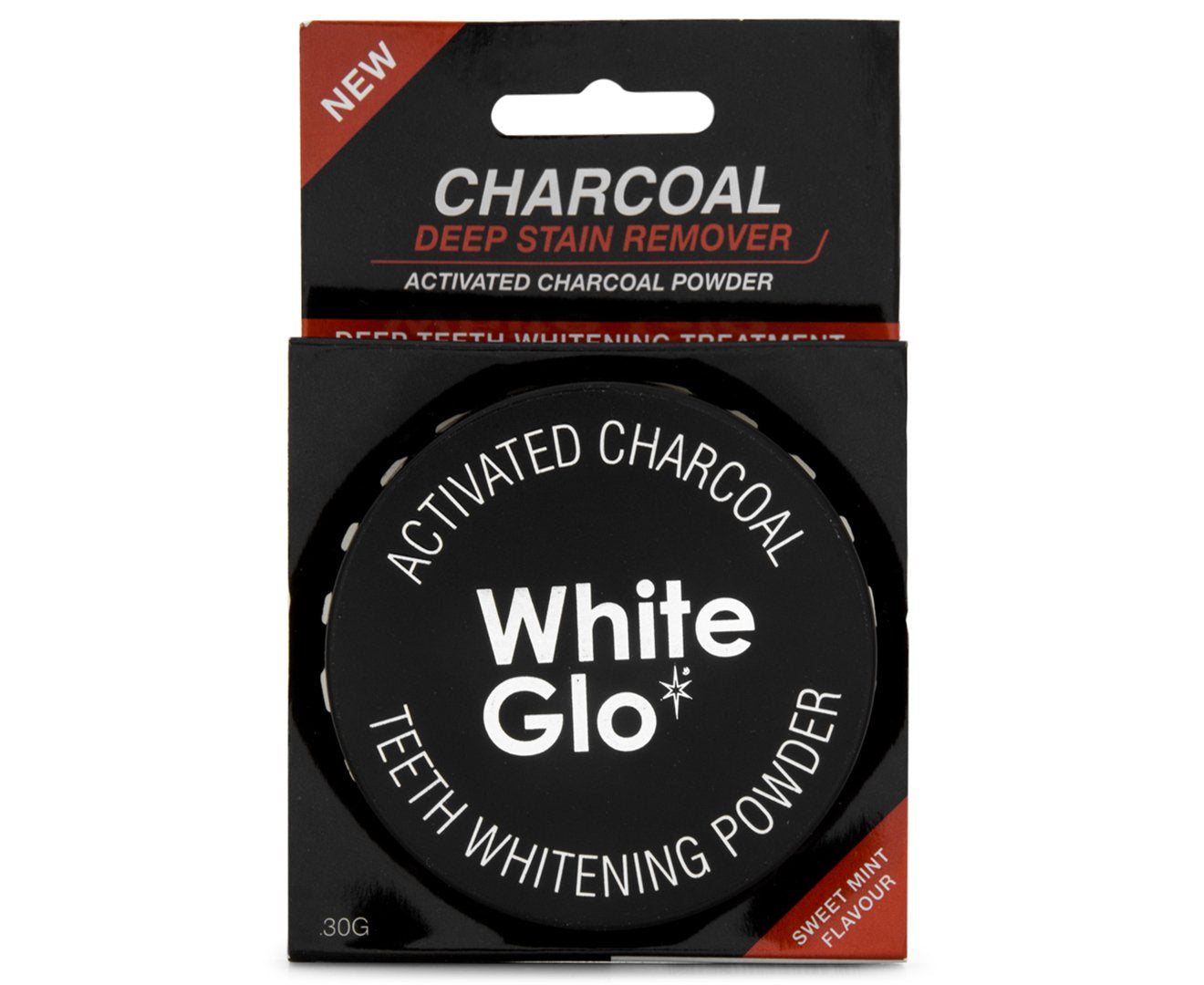 White Glo Activated Charcoal Teeth Whitening Powder 1.06 Ounce