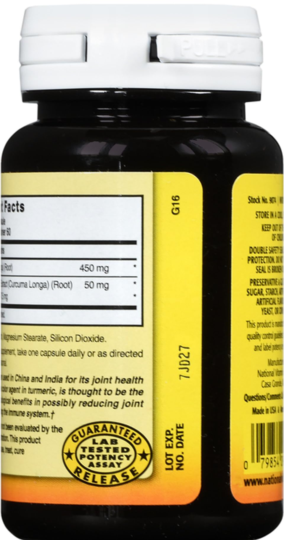 Xllent Nature's Blend Turmeric 500mg Capsules 2-Pack