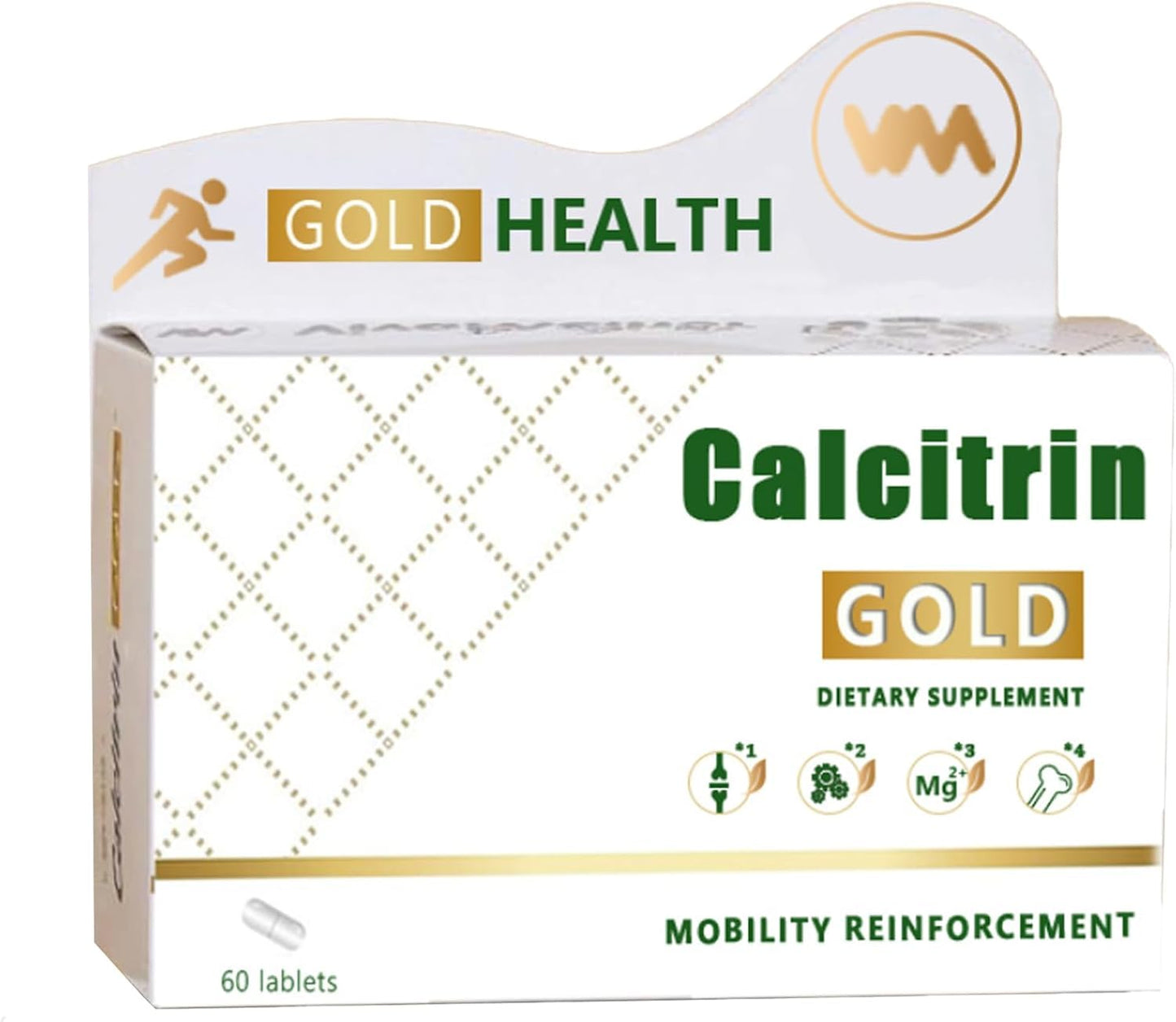 MXZ Calcitrin Gold Dietary Supplement for Mobility Reinforcement Tablet 1 Count
