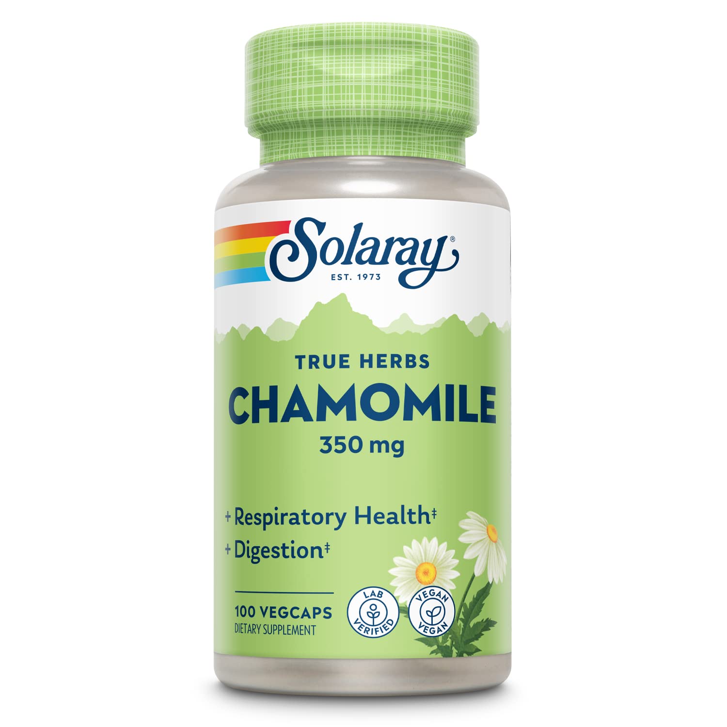 Solaray Chamomile Capsules, 100 Capsules