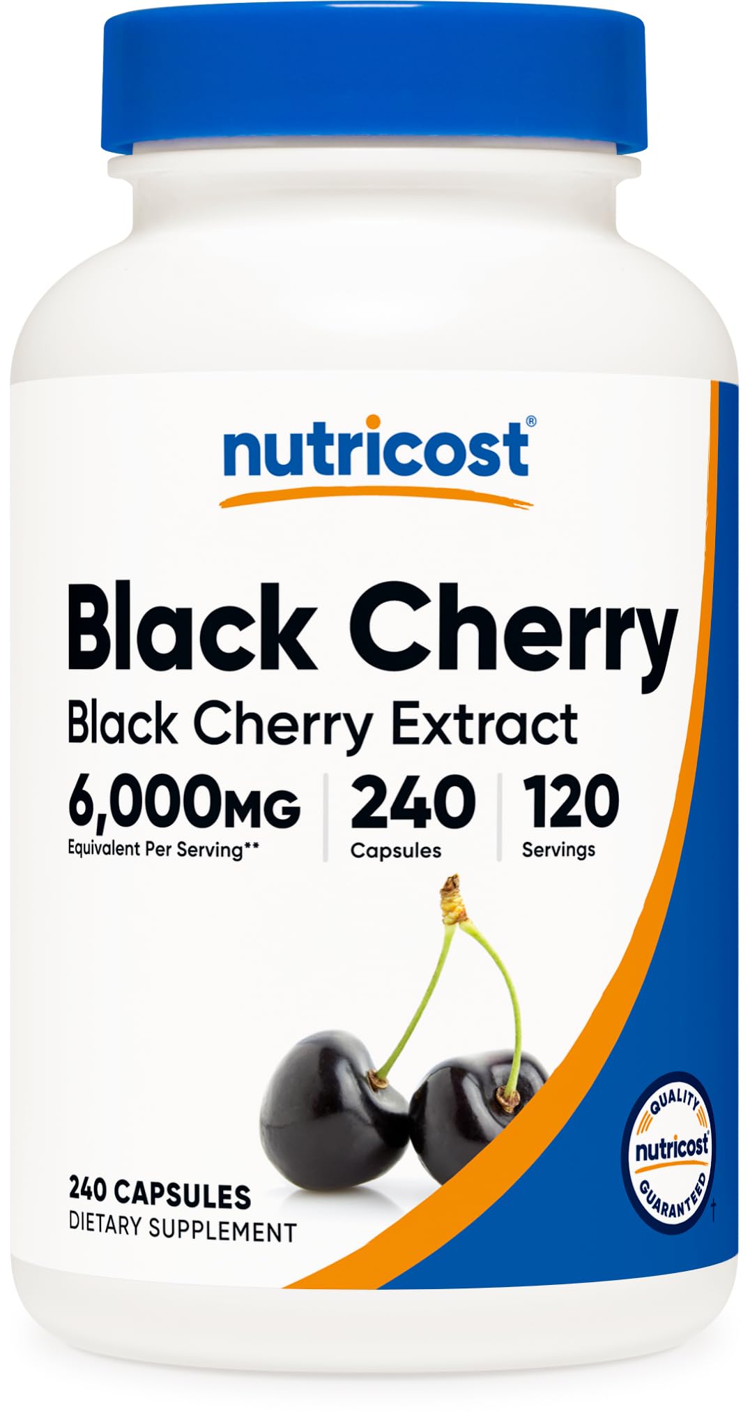 Nutricost Black Cherry Extract Capsules 240 Count