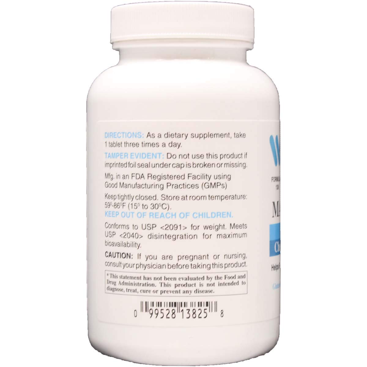 Wonder Laboratories Chelated Magnesium, Amino Acid, Formulated to Provide You with Maximum Absorption Tablets, 250