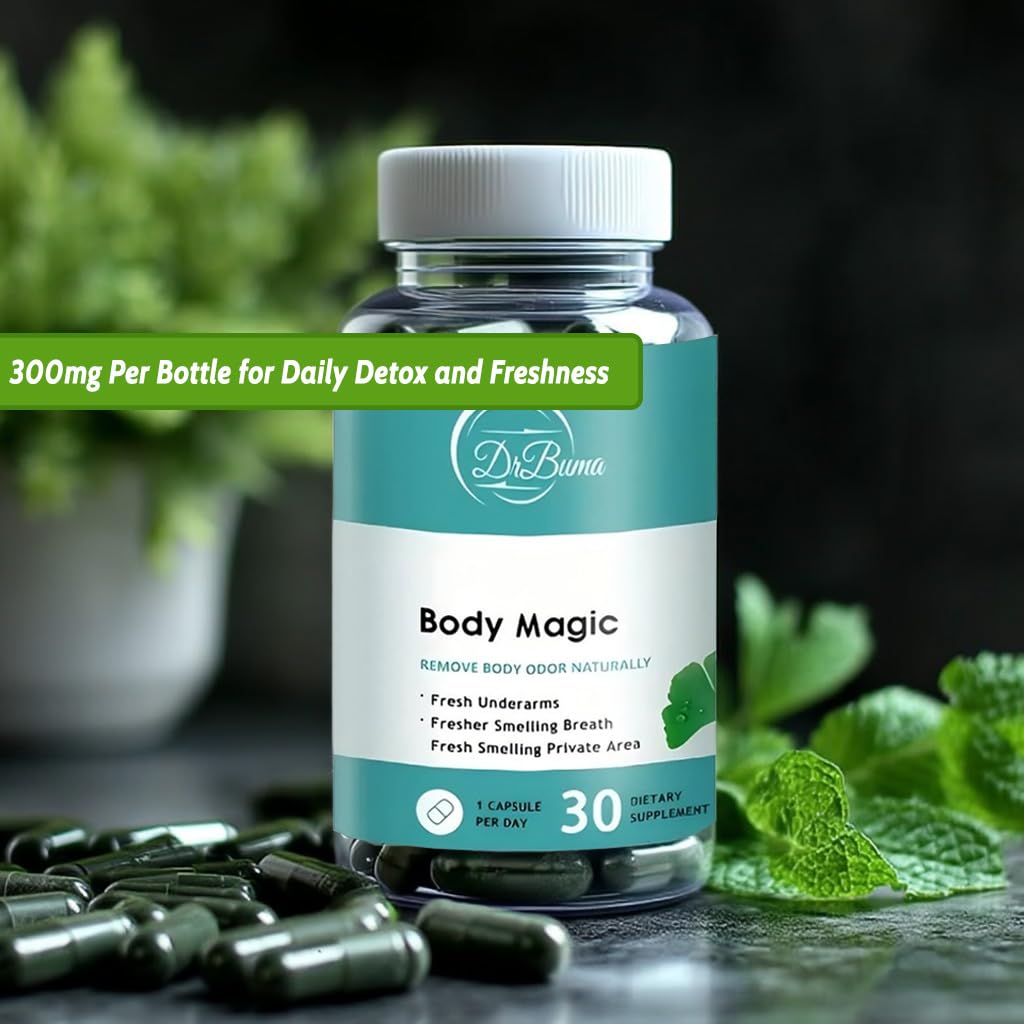 DrBuma Body Magic Chlorophyll 60 Capsules