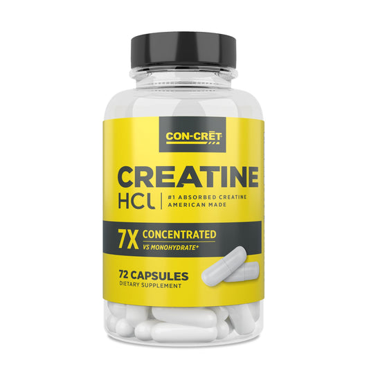CON-CRET Creatine HCl Capsules 72 Count